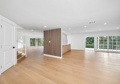 Remodeled home in Los Angeles, with empty rooms